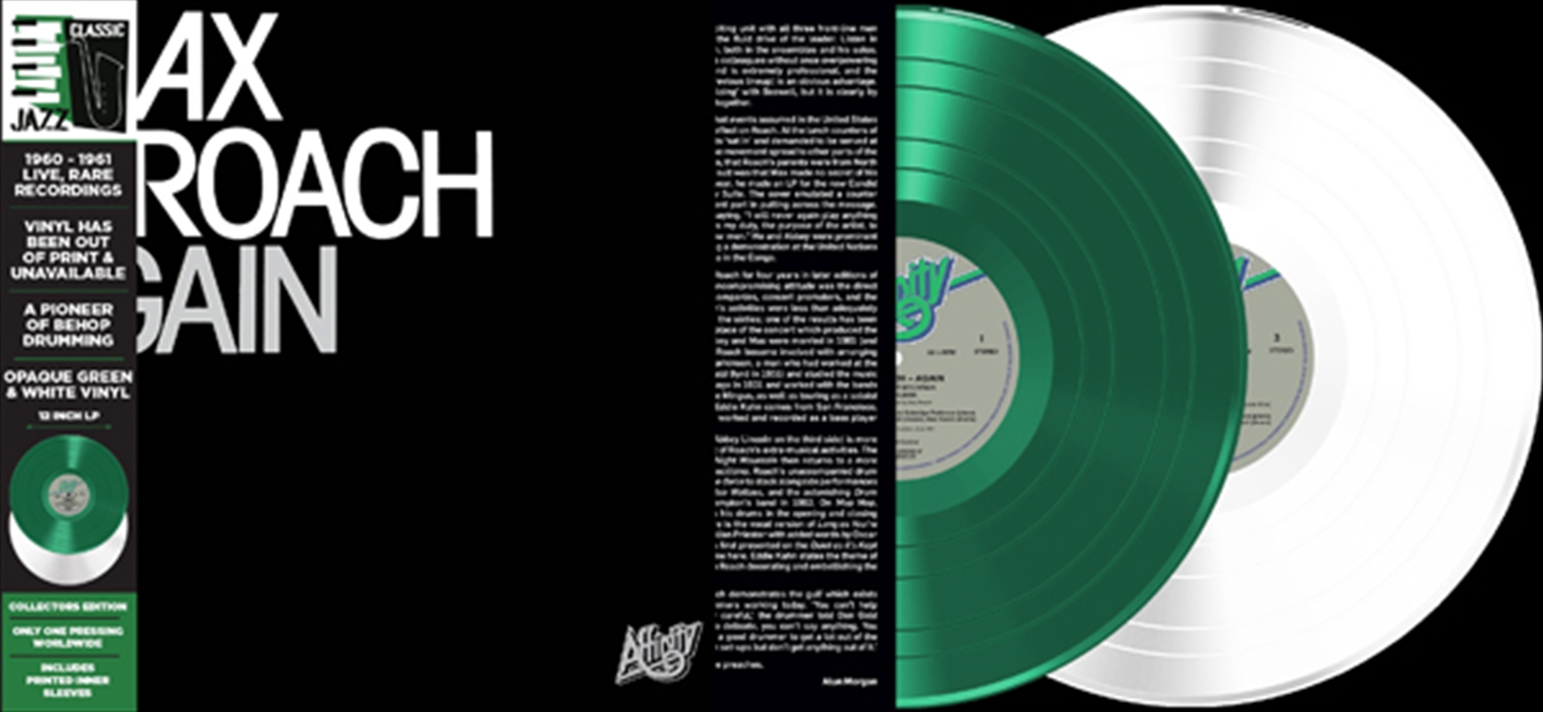 Again - Green/White Vinyl/Product Detail/Jazz
