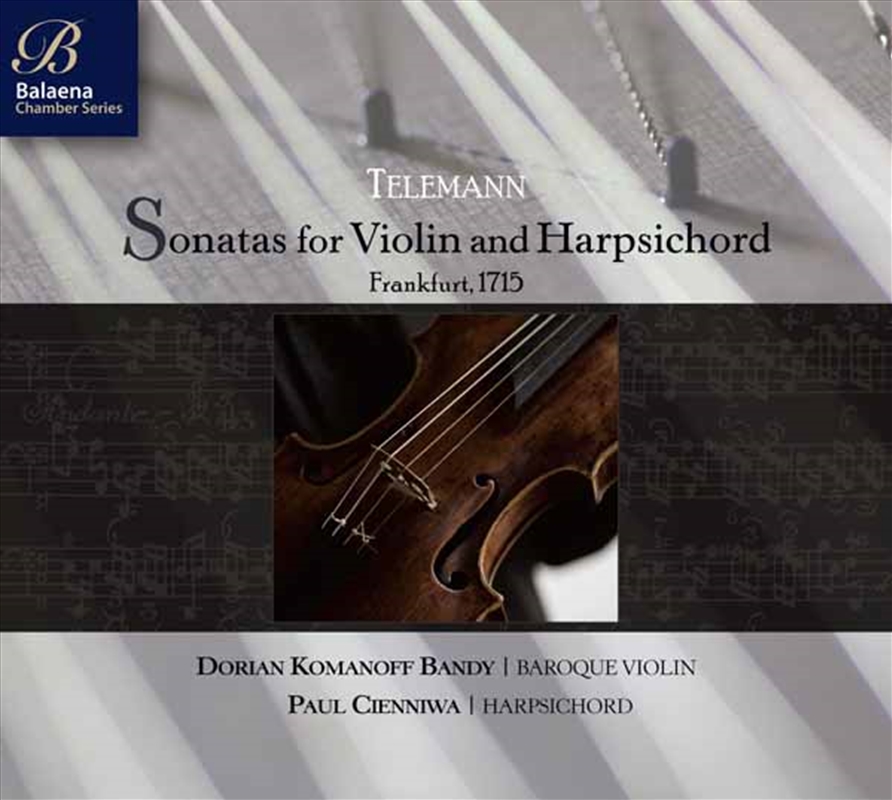 Telemann Sonatas For Violin & Harpsichord/Product Detail/Classical
