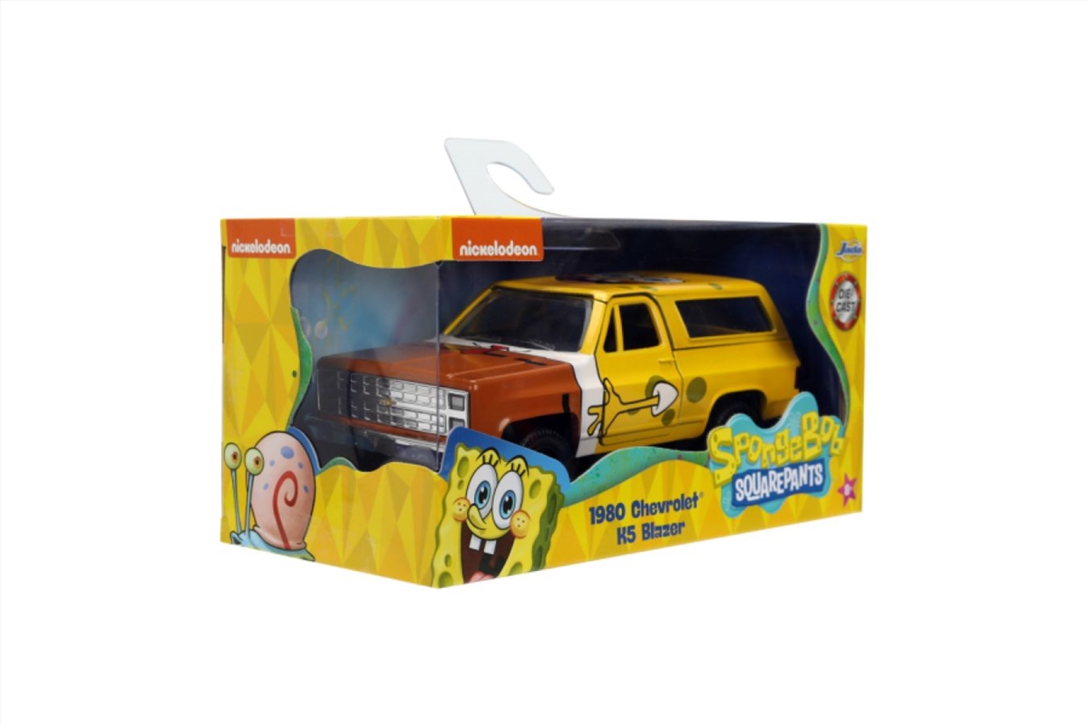 Spongebob Squarepants - 1:32 Scale 1980 Chevy K5 Blazer Diecast Vehicle/Product Detail/Figurines