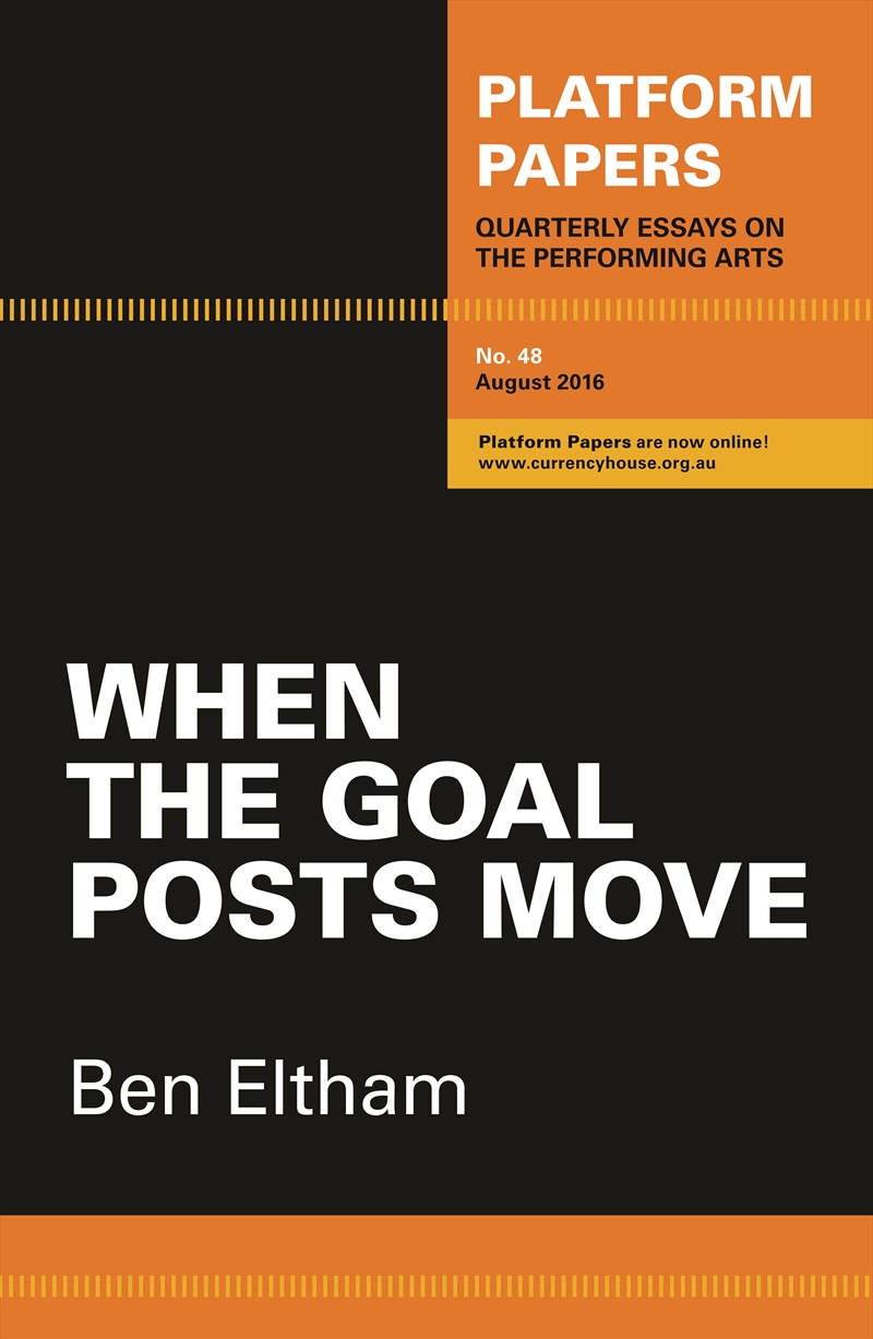 Platform papers 48: When the Goal Posts Move/Product Detail/Reading