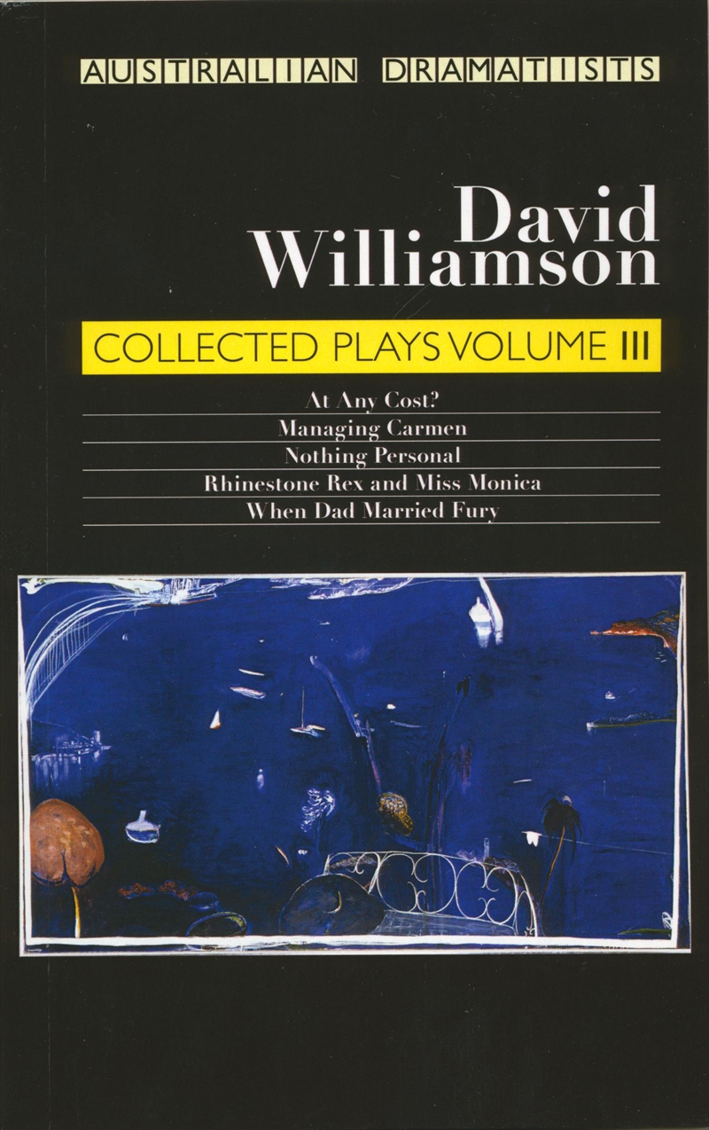 Williamson: Collected Plays Volume III/Product Detail/Literature & Poetry