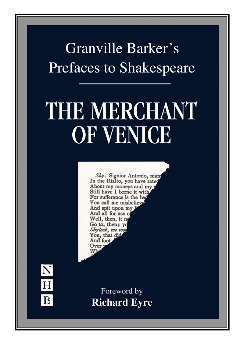 Preface to The Merchant of Venice/Product Detail/Literature & Poetry
