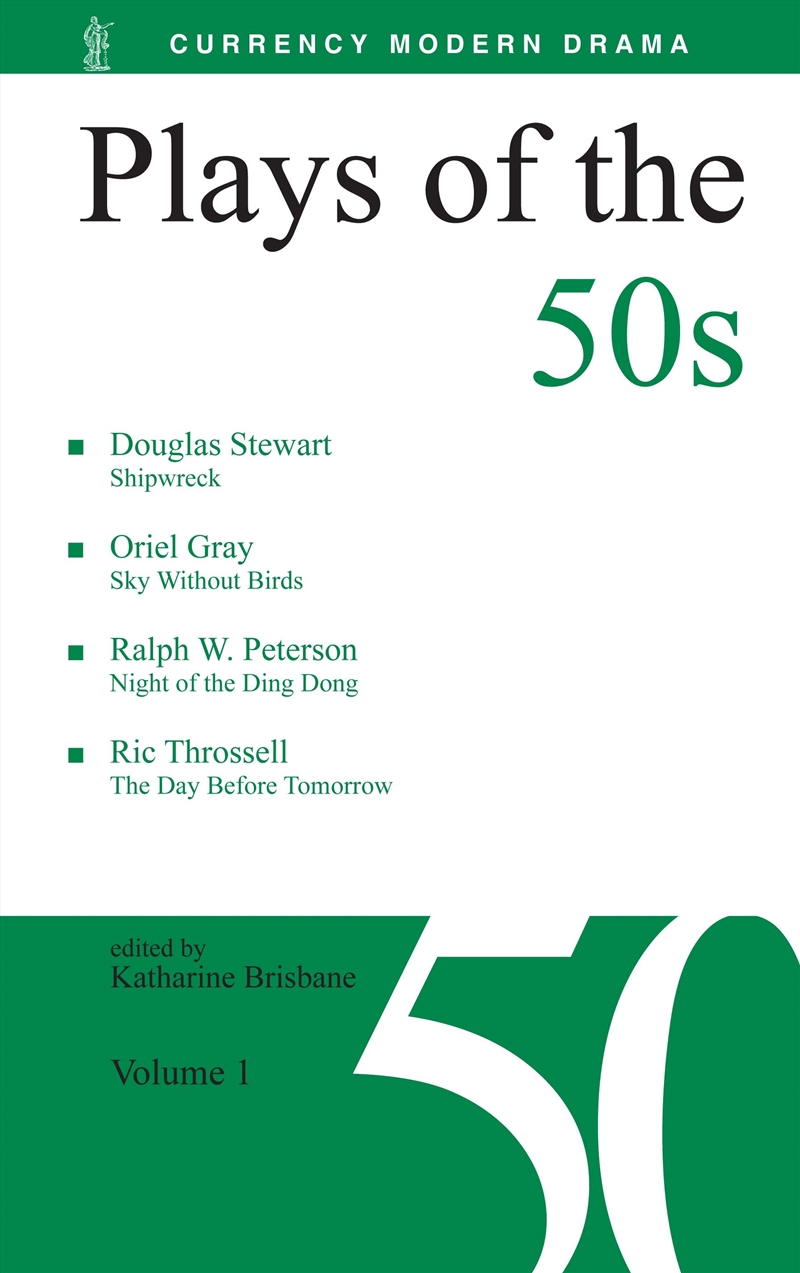 Plays of the 50s: Volume 1/Product Detail/Literature & Poetry