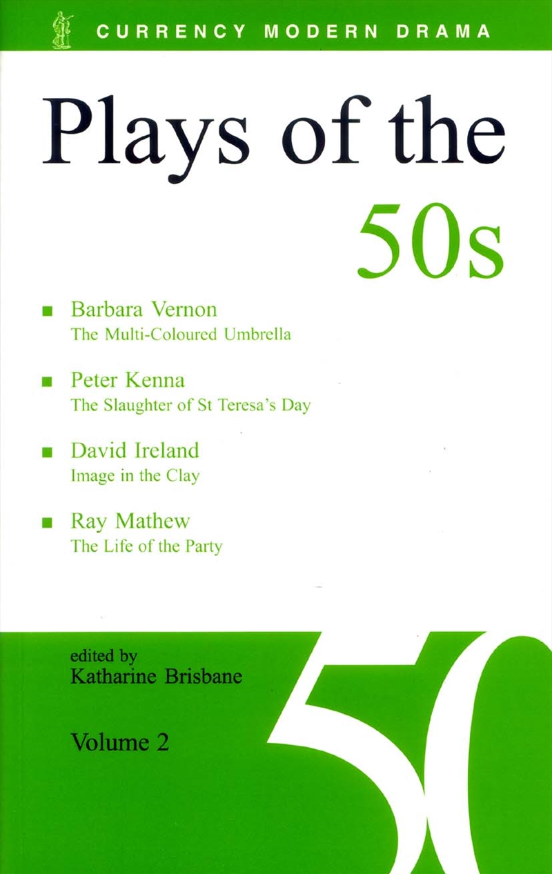Plays of the 50s: Volume 2/Product Detail/Literature & Poetry