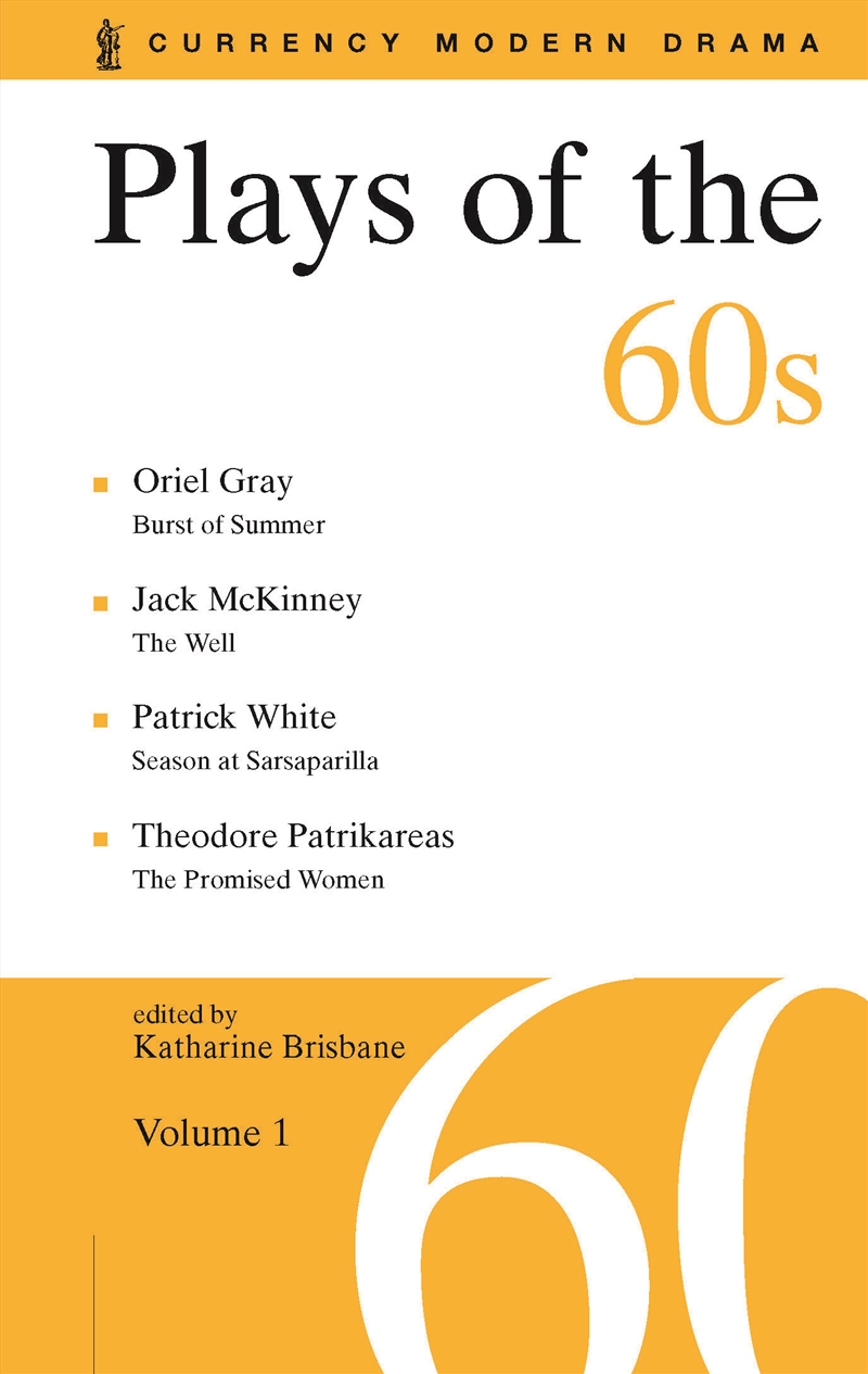 Plays of the 60s: Volume 1/Product Detail/Literature & Poetry