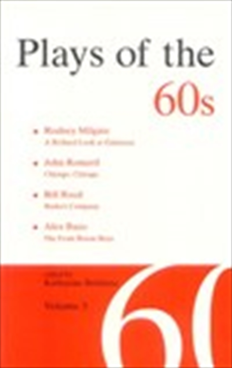 Plays of the 60s: Volume 3/Product Detail/Literature & Poetry