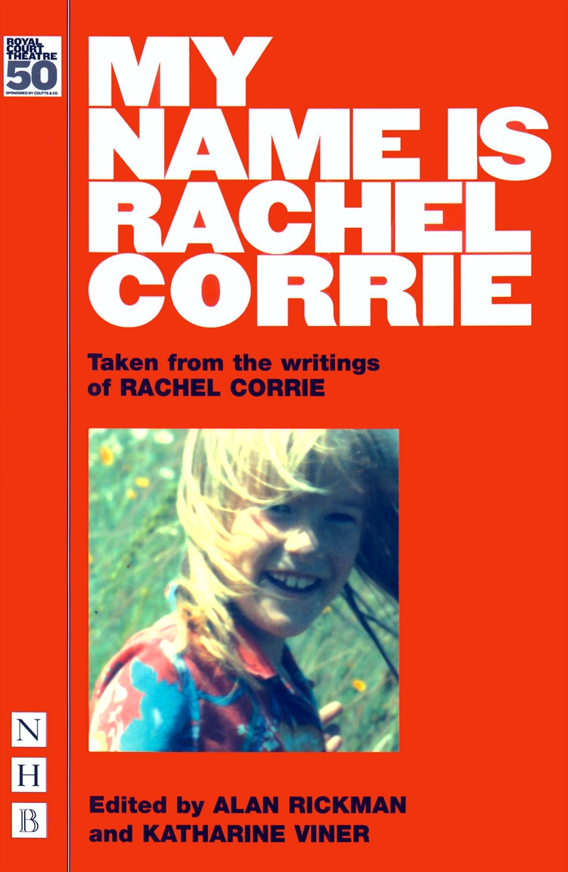 My Name is Rachel Corrie/Product Detail/Literature & Poetry