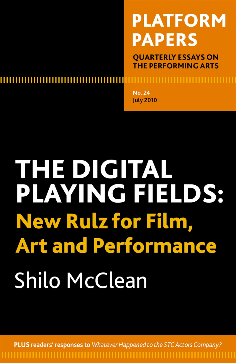 Platform Papers 24: The Digital Playing Fields/Product Detail/Reading