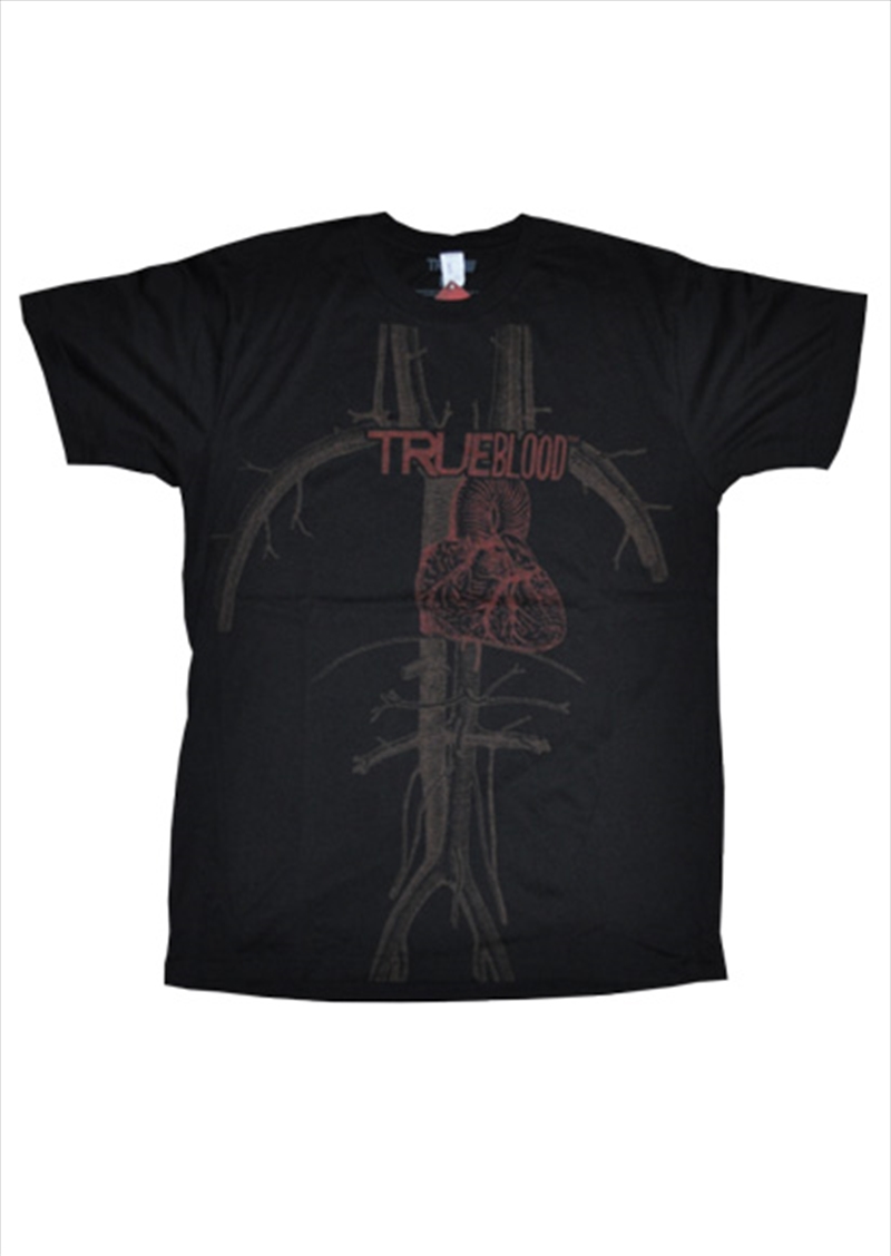 True Blood - Heart Logo Male T-Shirt XXL | Merchandise