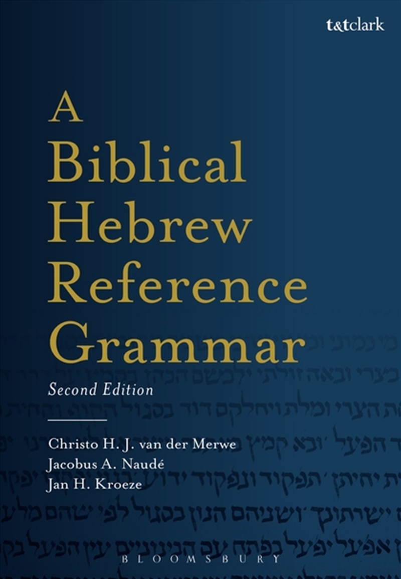 A Biblical Hebrew Reference Grammar/Product Detail/Language & Linguistics