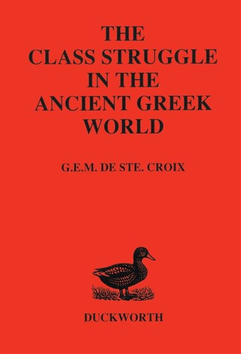Class Struggle in the Ancient Greek/Product Detail/History