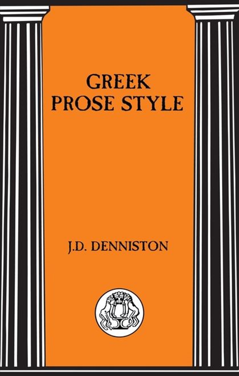 Greek Prose Style New edition/Product Detail/Literature & Poetry