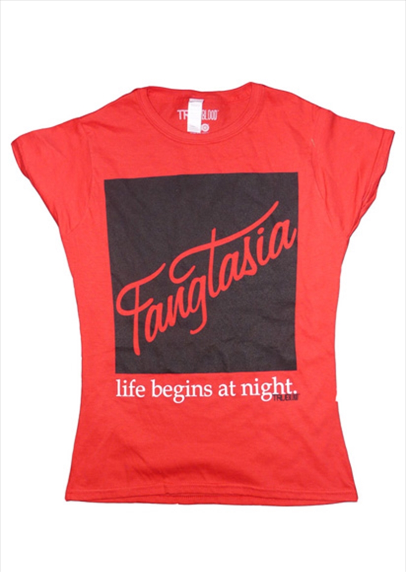 Fangtasia Red Female Tshirt Xl/Product Detail/Shirts