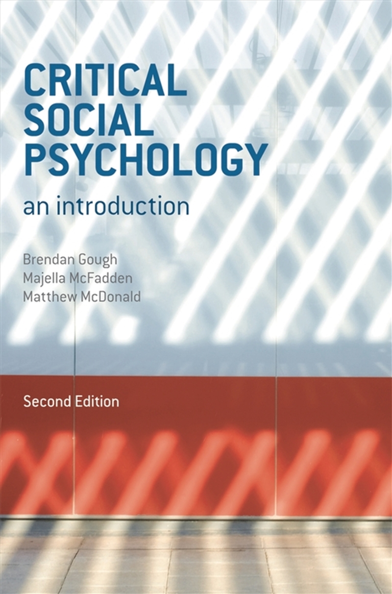 Critical Social Psychology/Product Detail/Psychology