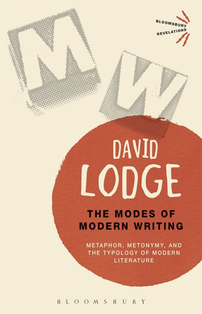 The Modes of Modern Writing: Metaphor, Metonymy, and the Typology of Modern Literature/Product Detail/Literature & Poetry