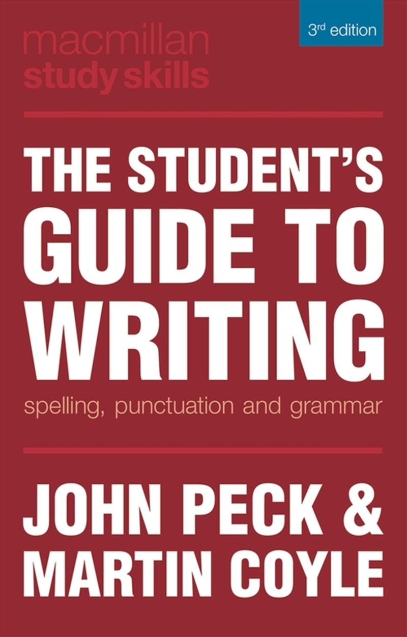 The Students Guide to Writing/Product Detail/Language & Linguistics