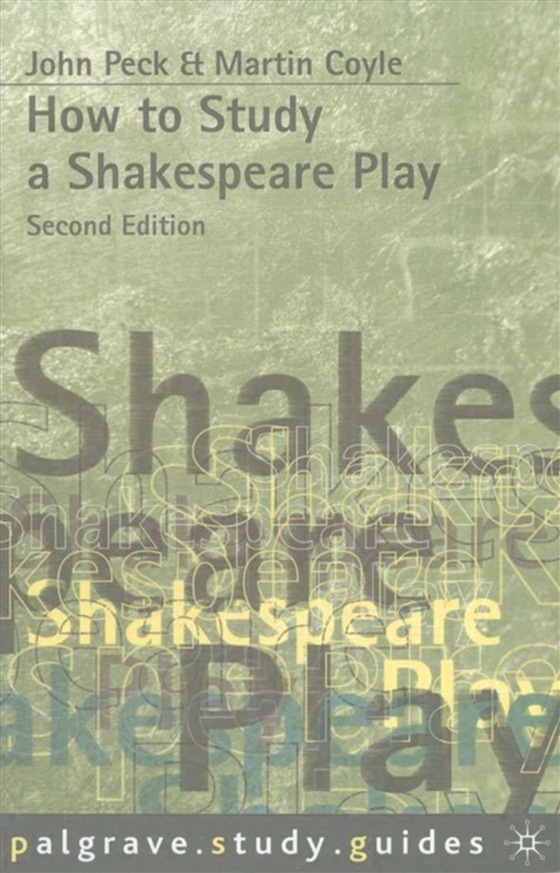 How to Study a Shakespeare Play/Product Detail/Literature & Poetry