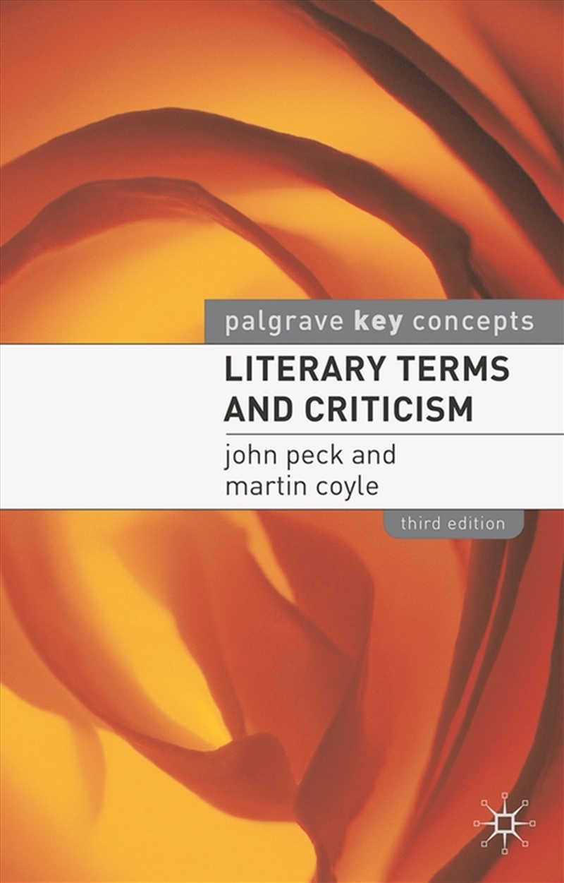 Literary Terms and Criticism/Product Detail/Literature & Poetry