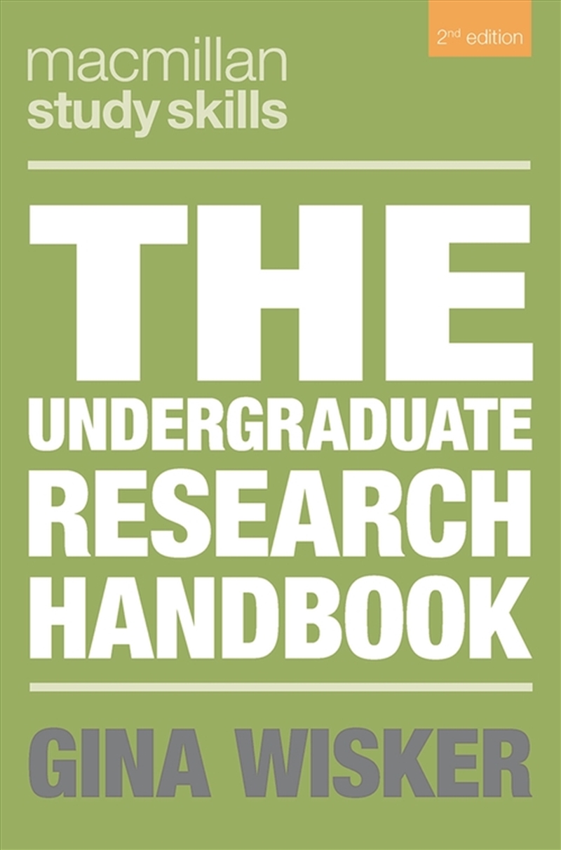 The Undergraduate Research Handbook 2e/Product Detail/Education & Textbooks