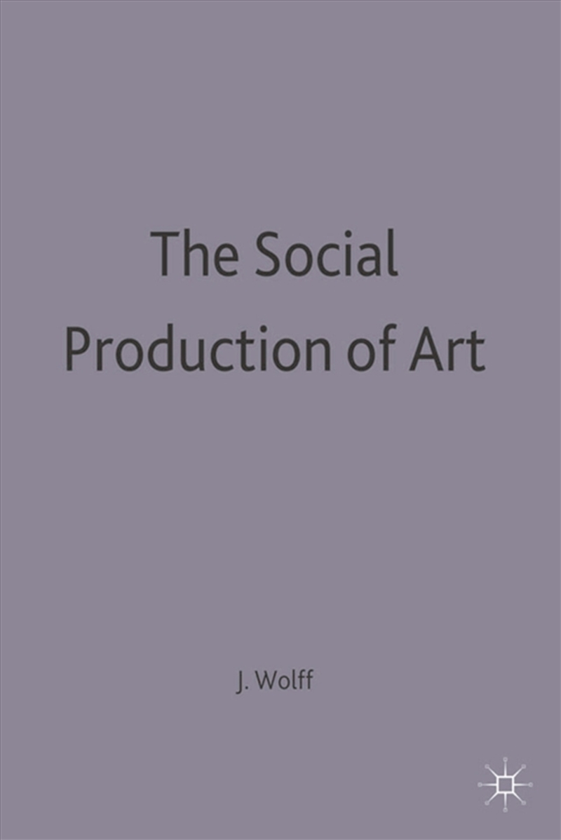 Social Productn of Art/Product Detail/Society & Culture