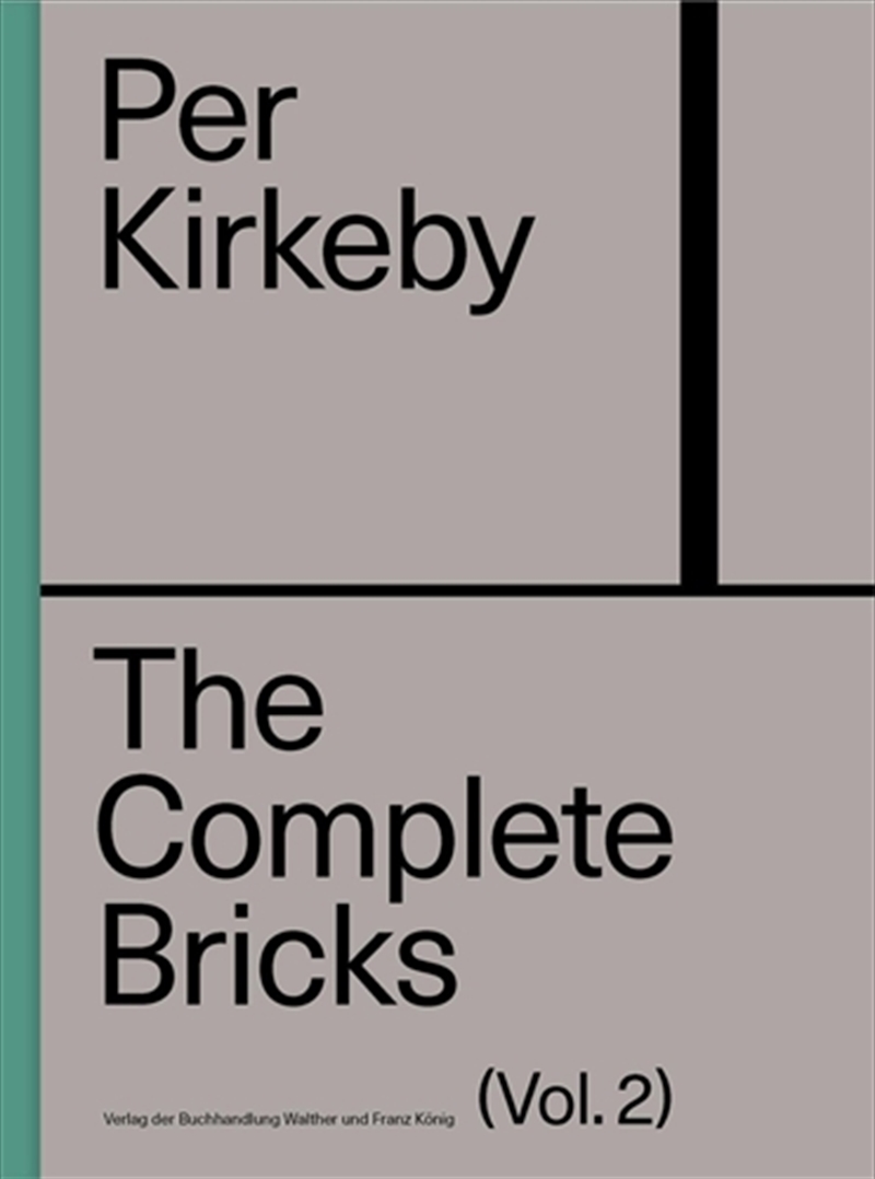 Per Kirkeby: The Complete Bricks Vol. 2/Product Detail/Reading