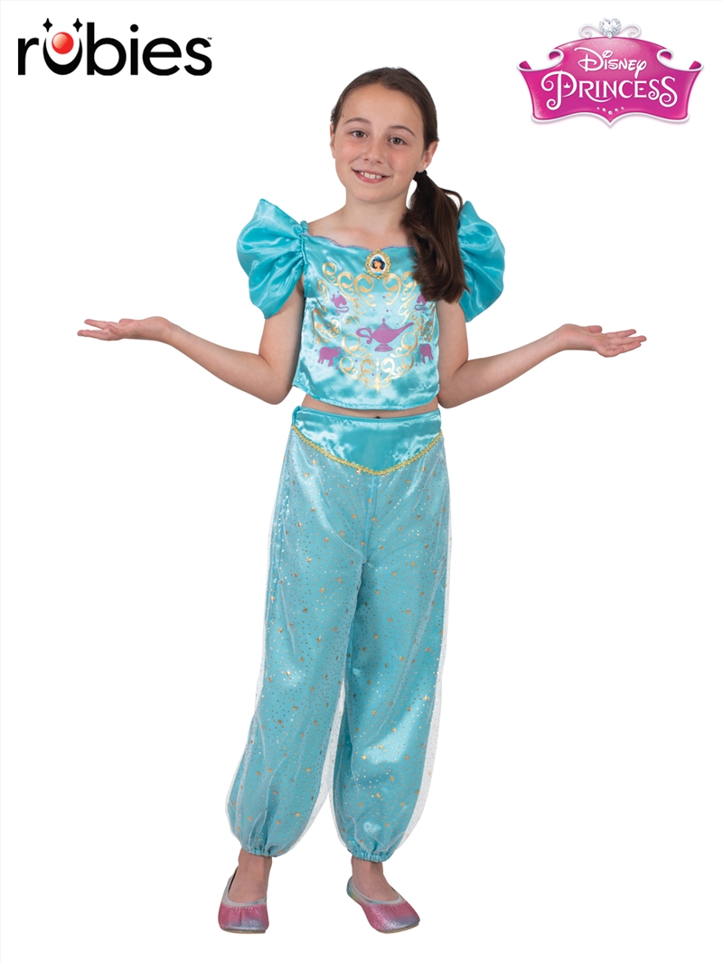 Jasmine Sparkle Deluxe Costume - Size 6-8/Product Detail/Costumes