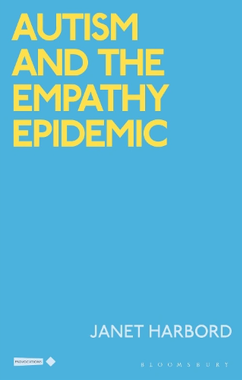 Autism And The Empathy Epidemic/Product Detail/Society & Culture