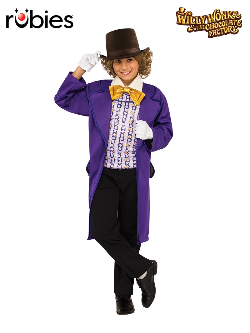 Willy Wonka Deluxe Costume - Size 6-8/Product Detail/Costumes