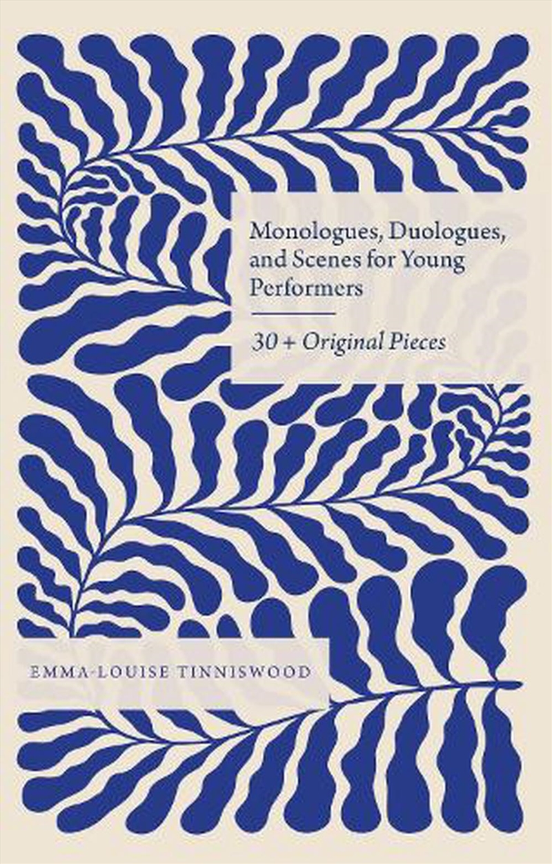 Monologues, Duologues, And Scenes For Young Performers: 30+ Original Pieces/Product Detail/Literature & Poetry