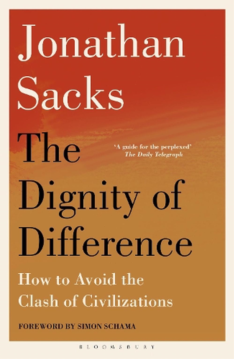 The Dignity Of Difference: How To Avoid The Clash Of Civilizations New Revised Edition/Product Detail/Society & Culture