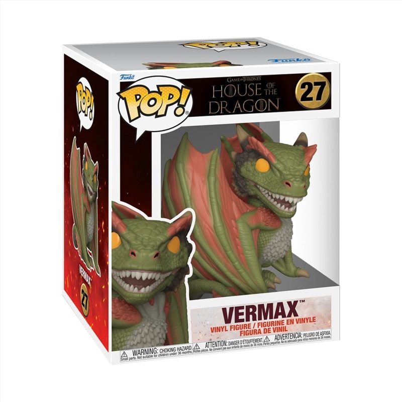 House of the Dragon - Vermax 6" Pop! Vinyl/Product Detail/Large Pop Vinyl