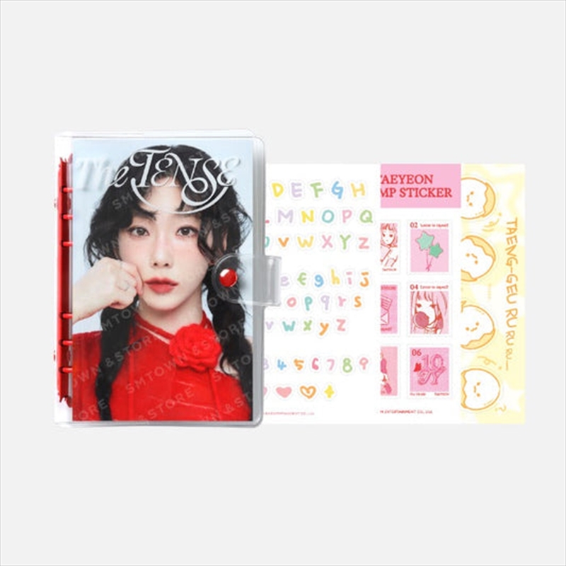 Taeyeon - The Tense Concert Official Md Photocard Binder + Sticker Set/Product Detail/KPOP Merch