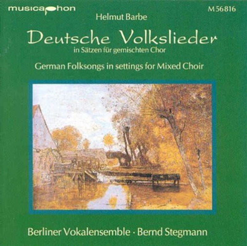 German Folksongs In Settings For Mixed Choir/Product Detail/Classical