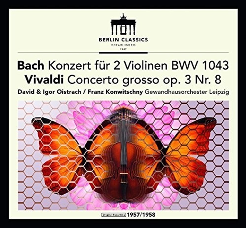 Bach & Vivaldi: Violin Concertos/Product Detail/Classical
