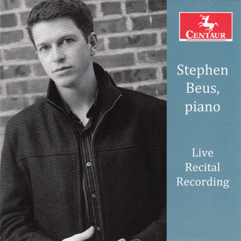 Stephen Beus-Live Recital Recording/Product Detail/Classical
