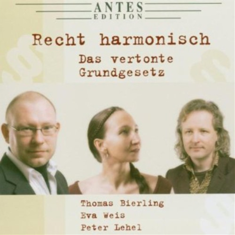 Recht Harmonisch/Product Detail/Classical