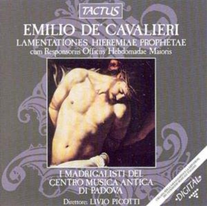 Lamentations Of The Prophet Jeremiah/Product Detail/Classical