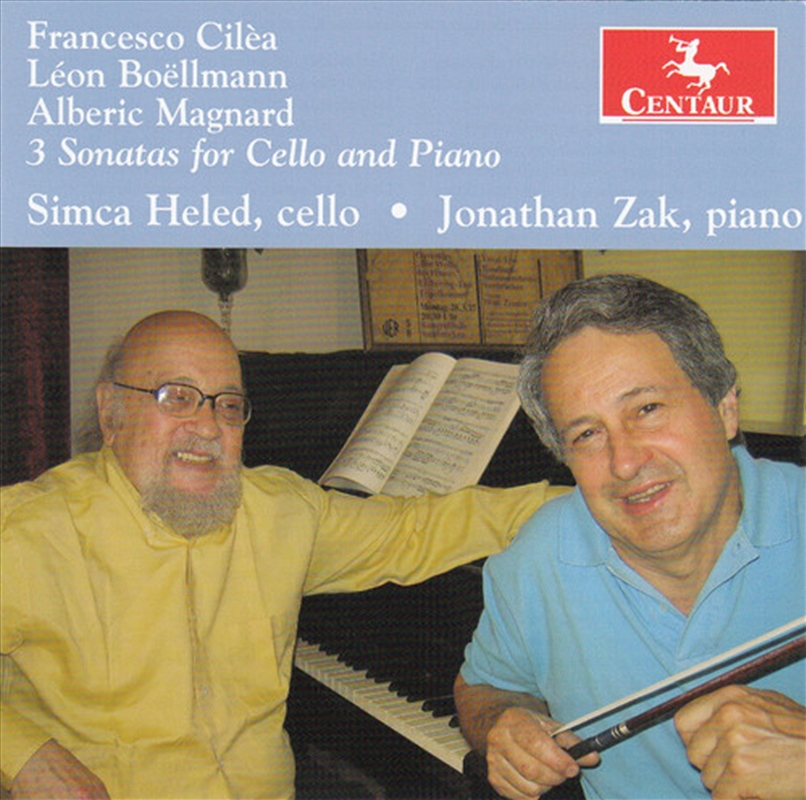 3 Sonatas For Cello & Piano/Product Detail/Classical