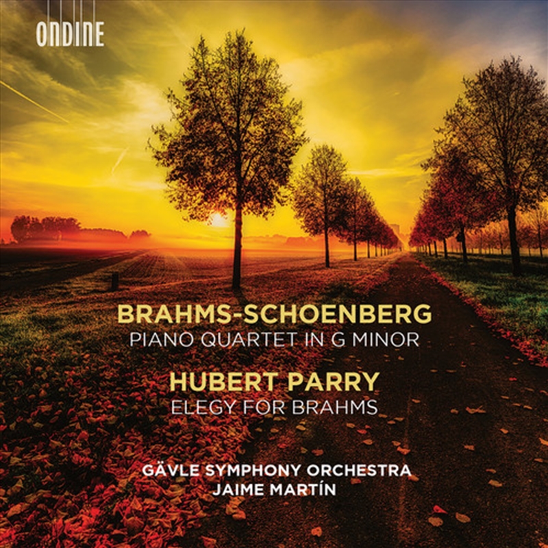 Piano Quartet In G Minor / Elegy For Brahms/Product Detail/Classical