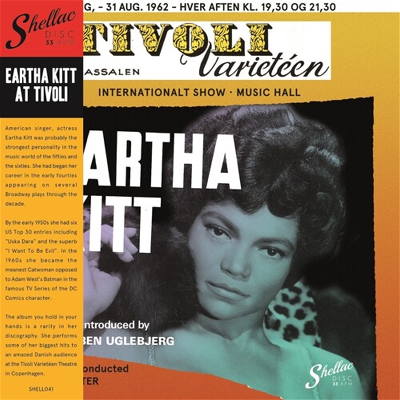 Eartha Kitt Live At The Tivoli/Product Detail/Rock/Pop