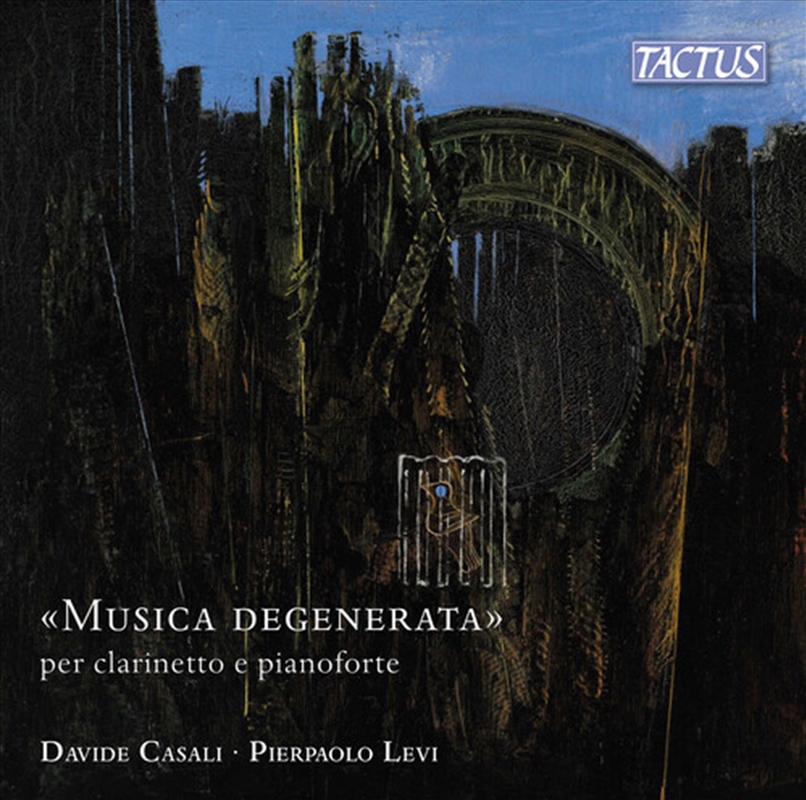 Degenerated Music For Clarinet & Piano/Product Detail/Classical