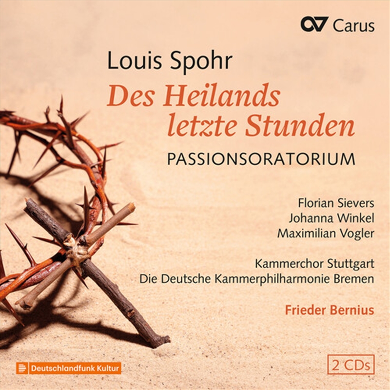 Des Heilands Letzte Stunden Woo 62/Product Detail/Classical
