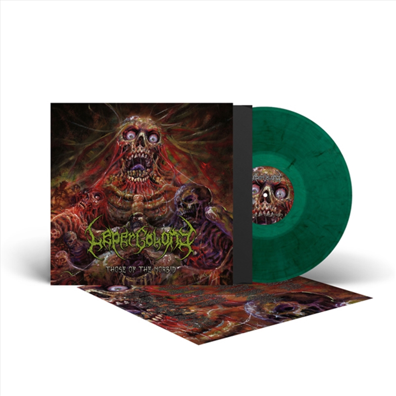 Those Of The Morbid - Crystal Clear & Transparent Green & Black Vinyl/Product Detail/Metal