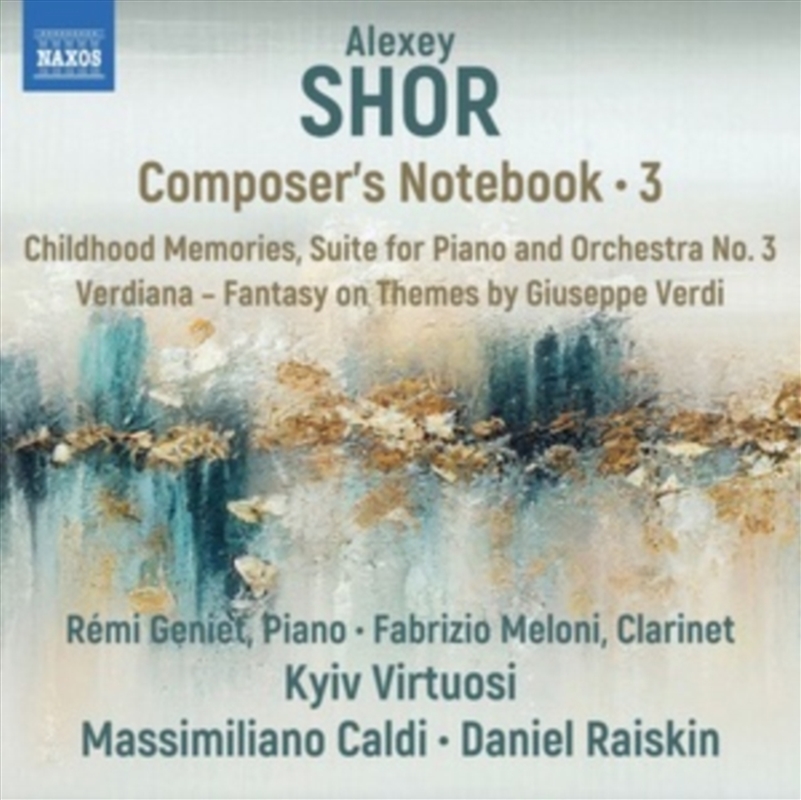 Shor: Composer's Notebook Vol. 3/Product Detail/Classical