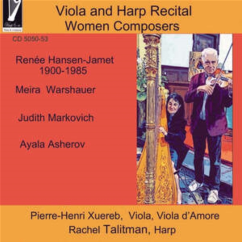 Viola & Harp Recital: Women Composers/Product Detail/Classical