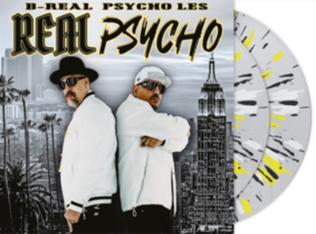 Real Psycho - Deluxe Limited Edition Clear with Black, Yellow & White Splatter Vinyl/Product Detail/Hip-Hop