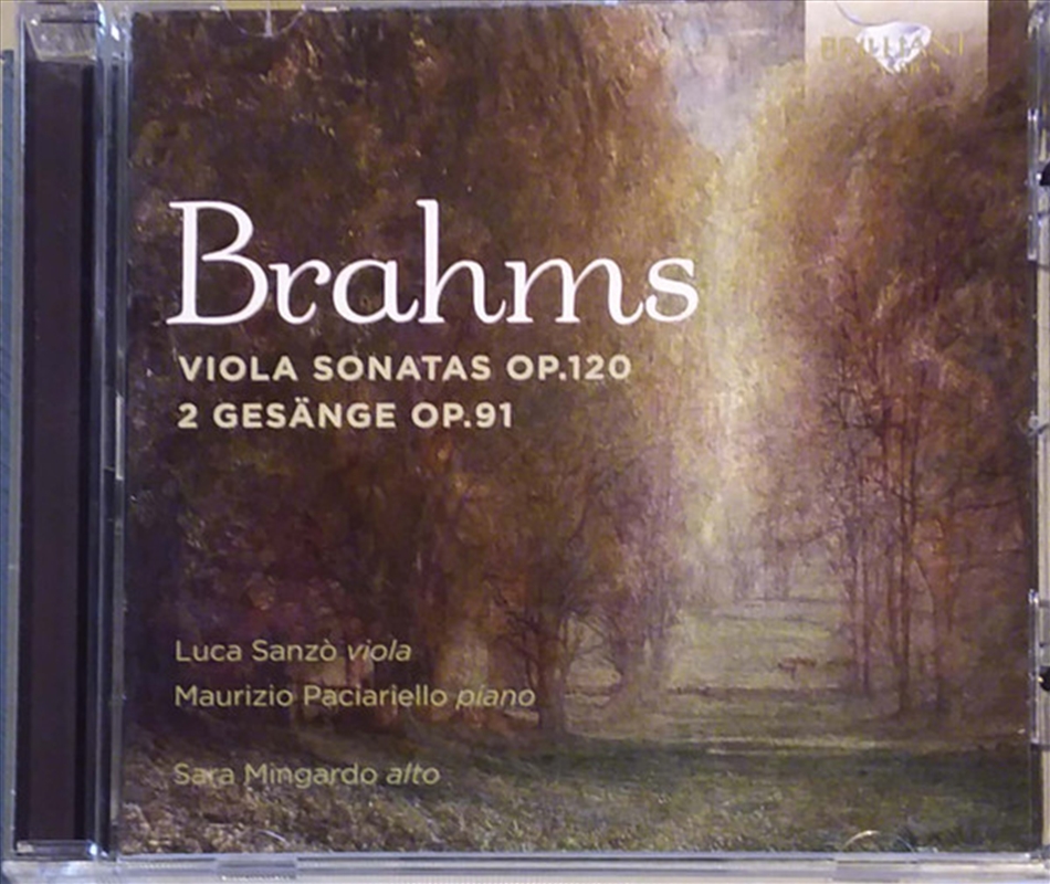 Brahms: Viola Sonatas Op 120 / 2 Gesange Op 91/Product Detail/Classical