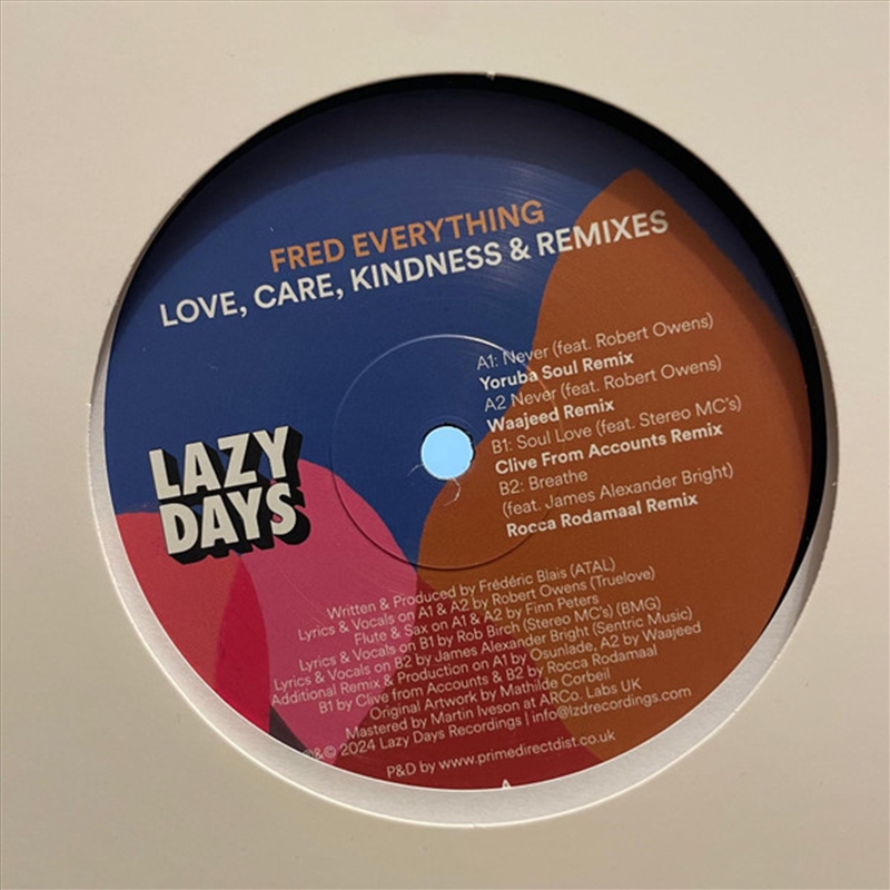 Love. Care. Kindness & Remixes/Product Detail/Dance