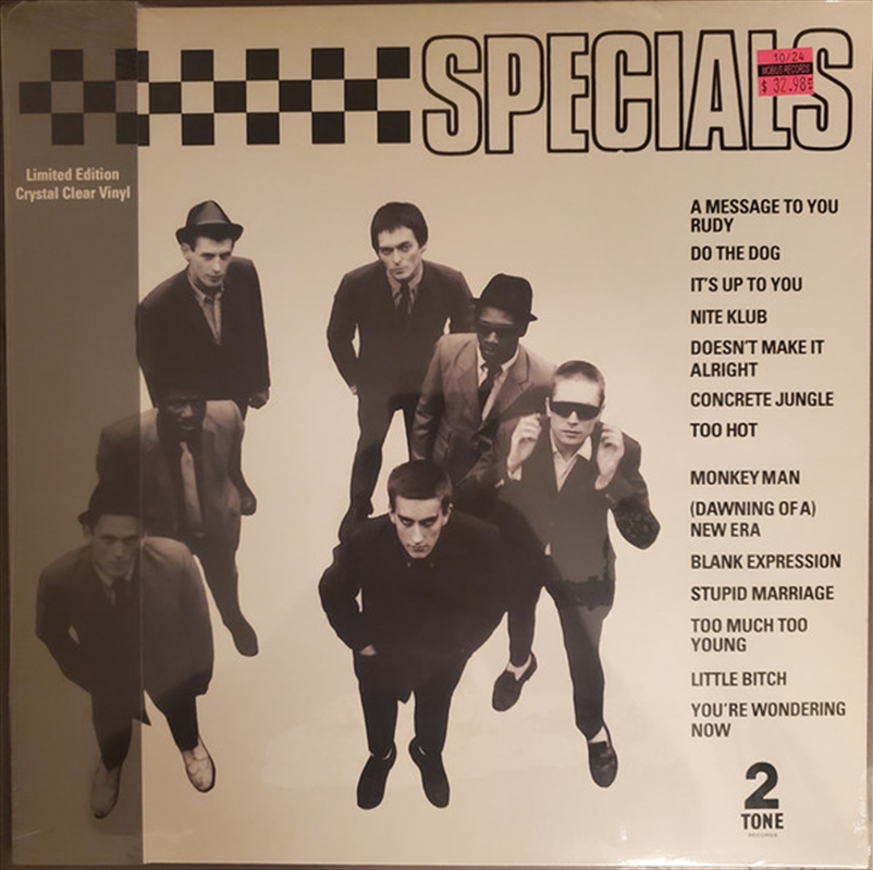 Specials (Clear Vinyl)/Product Detail/Reggae