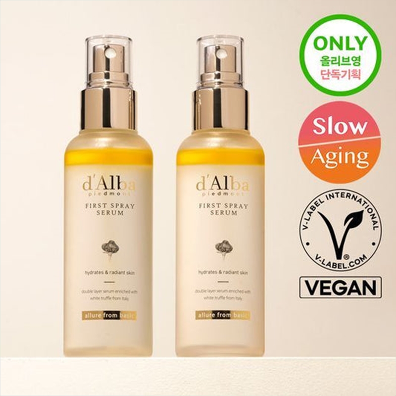 D'Alba White Truffle First Spray Serum 100Ml Double Pack/Product Detail/Beauty Products